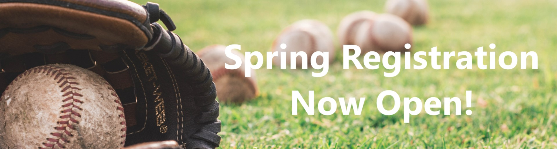 Spring Registration Now Open!