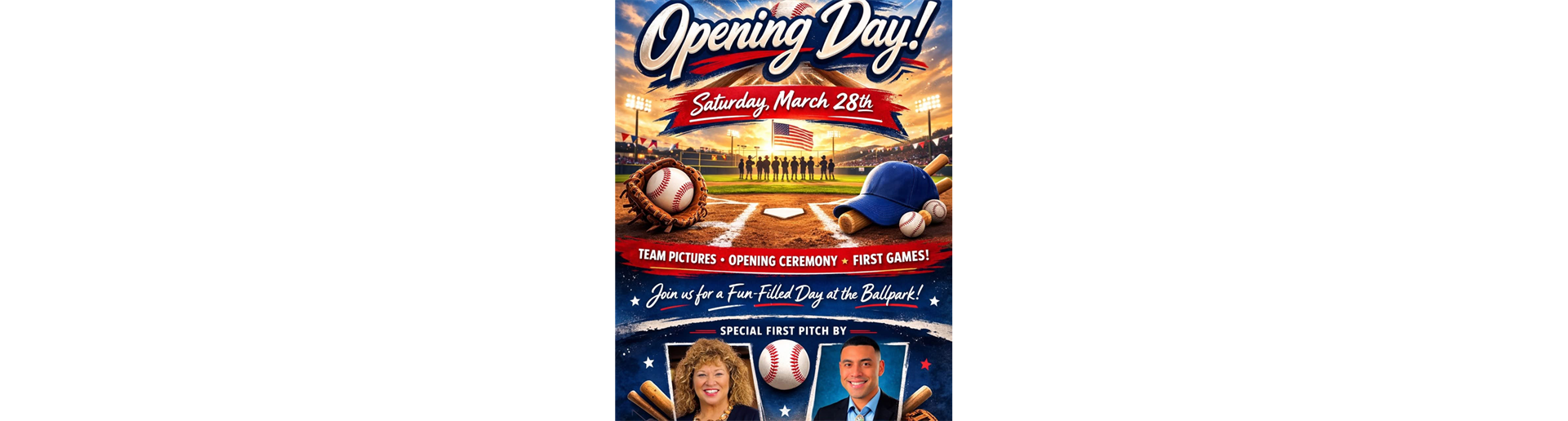 Little League Opening Day, March 28th 