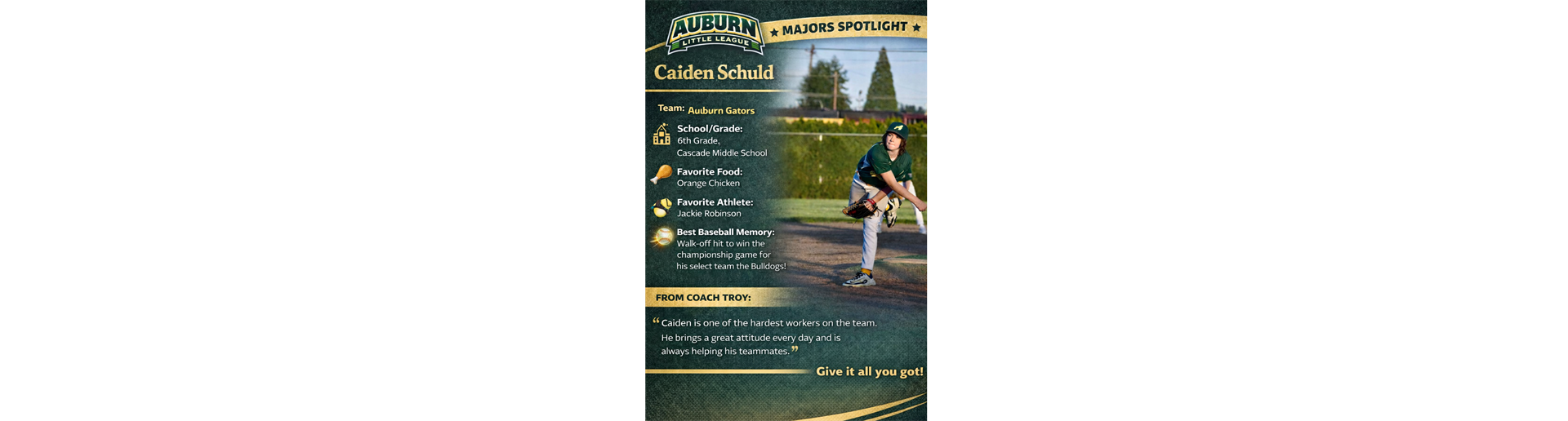 Player Spotlight